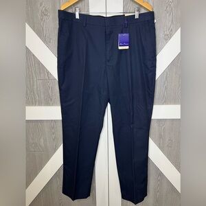 117. NWT Alan Flusser Wrinkle Resistant Navy 36x30